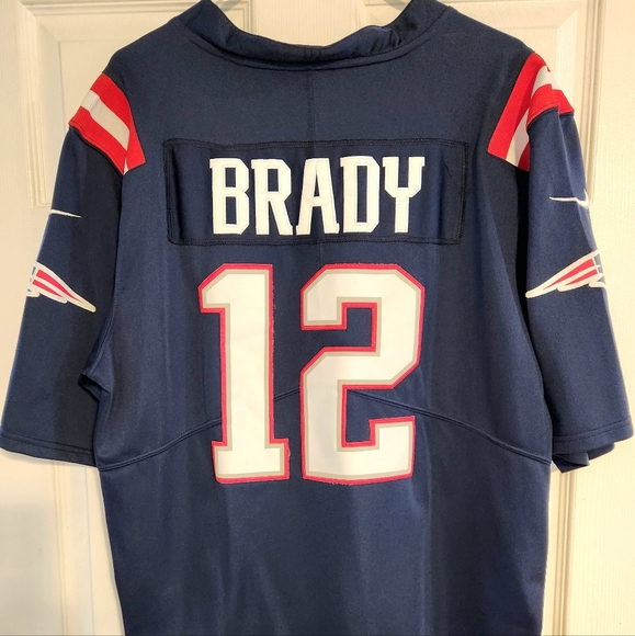 New England Patriots Tom Brady jersey color rush men's large - Picture 4 of 6